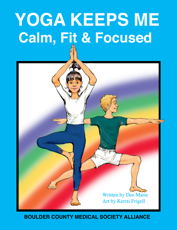 Yoga keeps me calm fit & focused